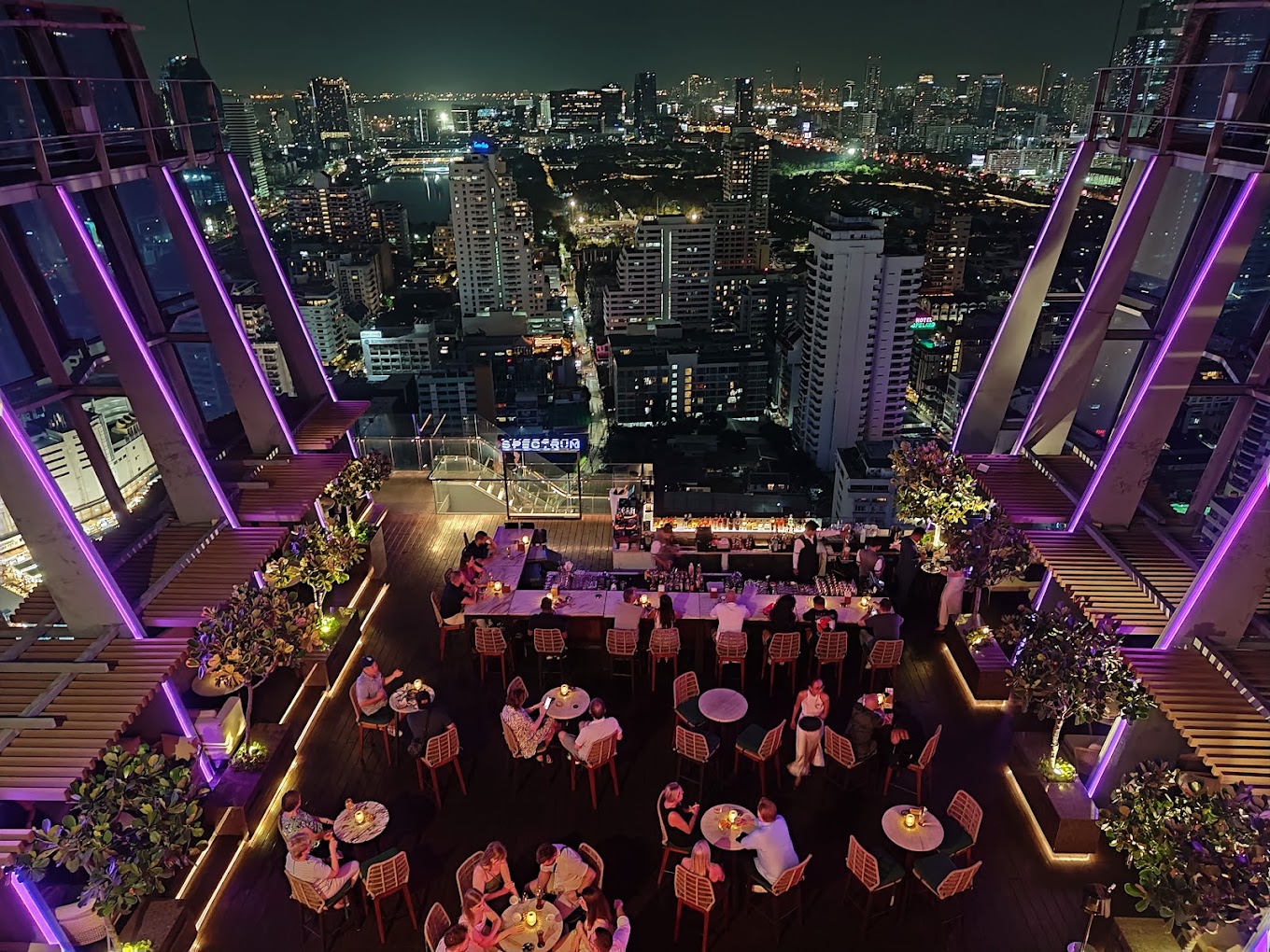 Inside Spectrum Lounge & Bar