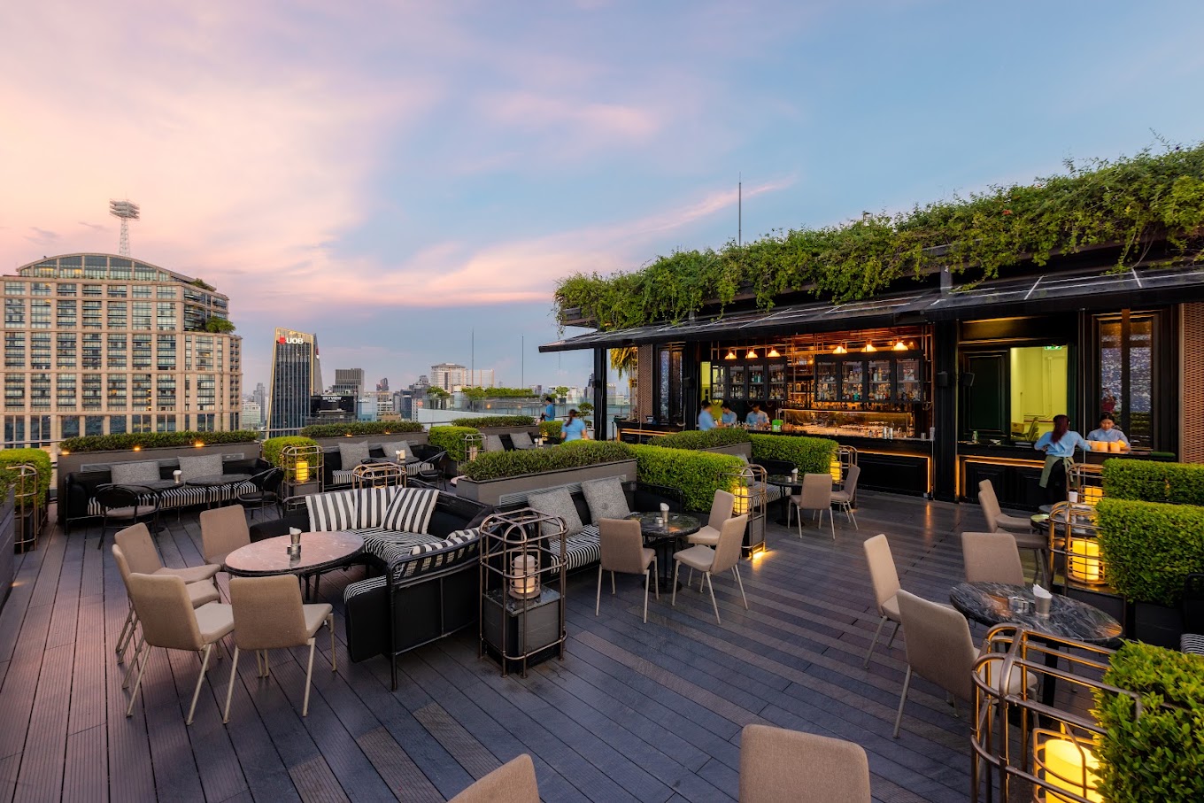 Inside ABar Rooftop