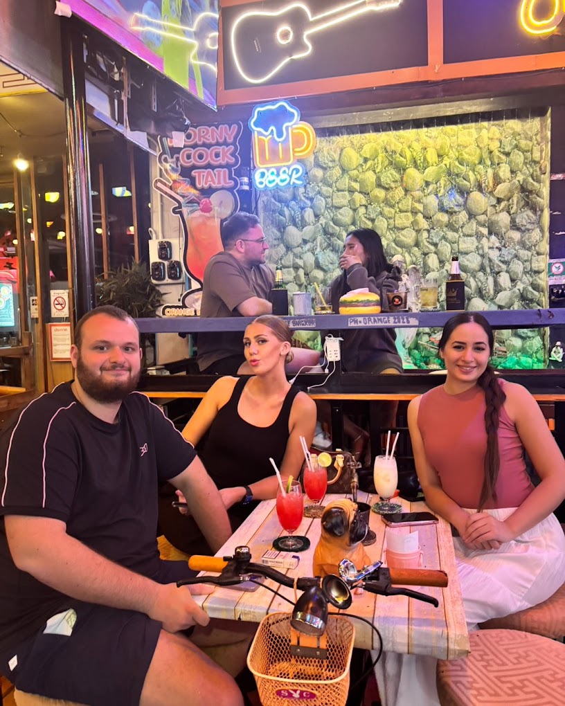 Inside Orange Bangkok Bar