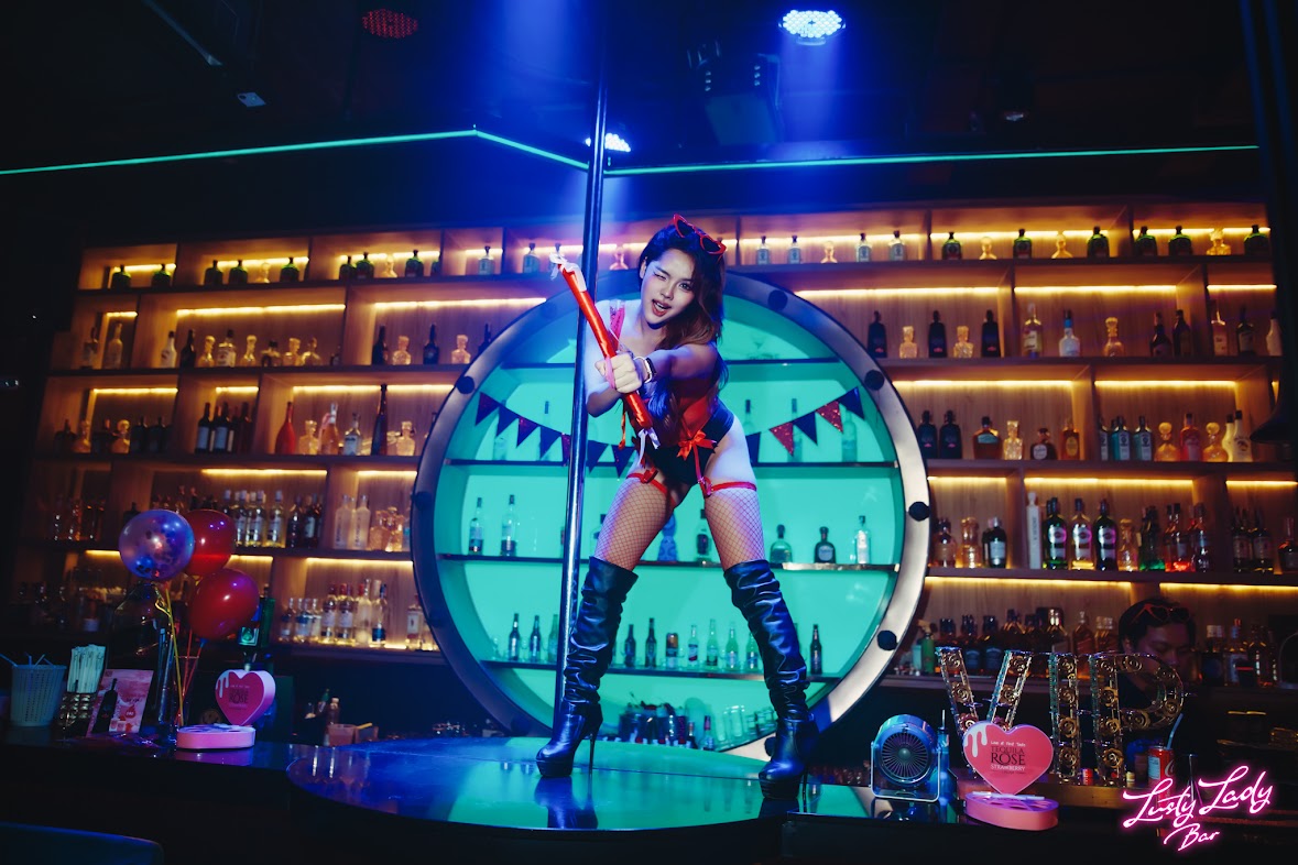 Inside Lusty Lady Bar